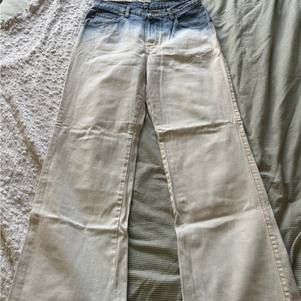 Ralph Lauren Polo Jeans Co Ombre Flare Jeans Size 12
